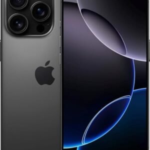 Apple iPhone 16 Pro Max, US Version, 512GB, Black Titanium - Unlocked (Renewed)