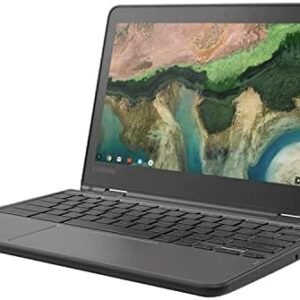 Lenovo 11.6" 300e Chromebook Touchscreen LCD 2 in 1- MediaTek M8173C Quad-core 2.1GHz 4GB LPDDR3 32GB Flash Memory Chrome OS Model 81H00000US (Renewed)